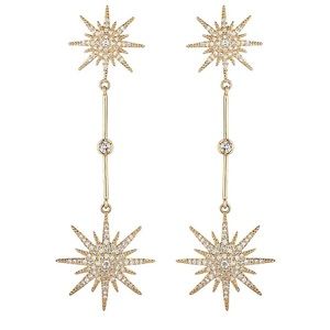 Eye Candy LA North Star drop earrings